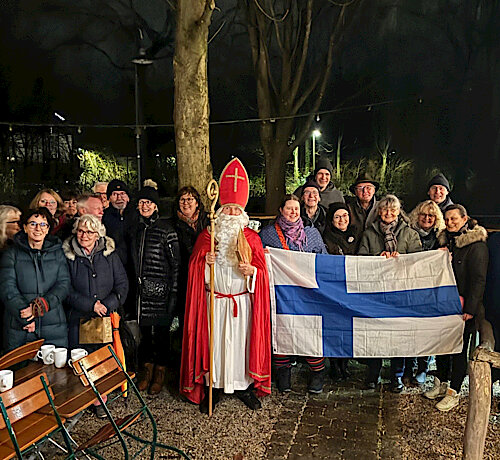 Erwachsenenaustausch mit der finnischen Partnerstadt Salo – Gemeinsamer Abend am Nikolaustag